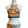WOMEN FLORAL PRINT SWIM SUIT/COVER - 3PC