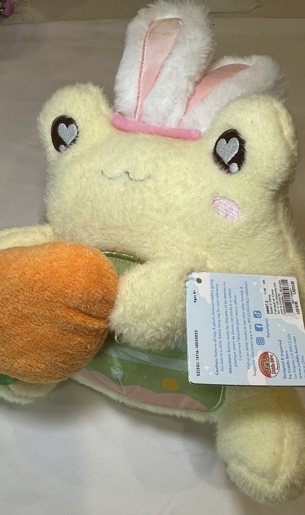 PLUSH CARROT LOVIN BUNNY