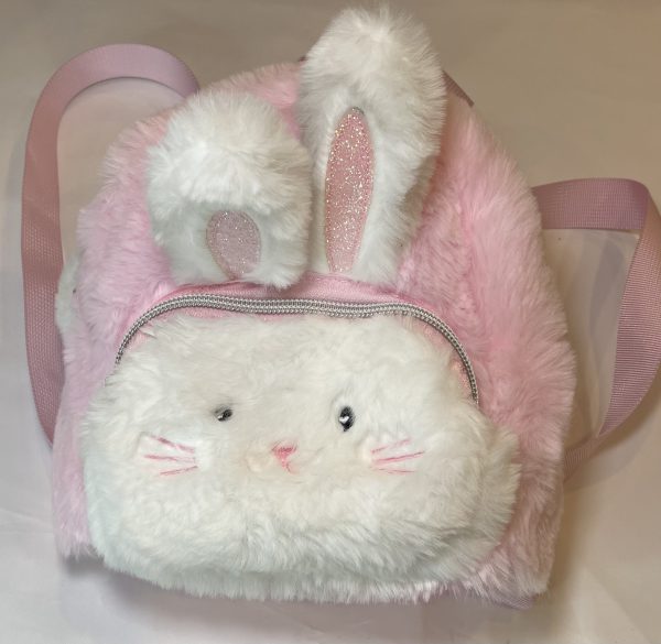 CLAIRE'S CLUB WHITE BUNNY BACKPACK