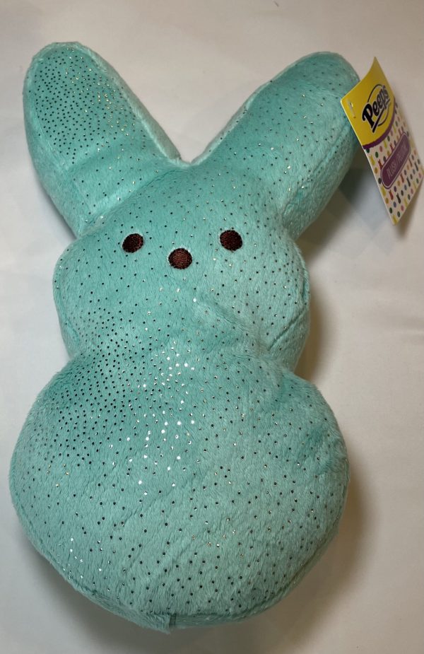 GREEN PEEPS PLUSH SPARKLE GLITTER BUNNY RABBIT