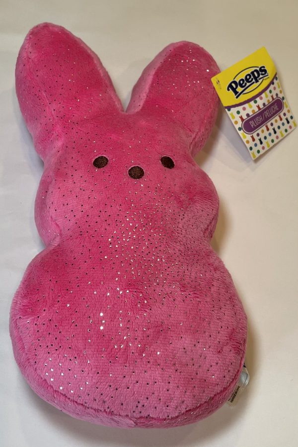 PEEPS GLITTER PLUSH EASTER BUNNY