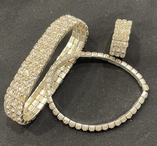 3 PIECE RHINESTONE SET