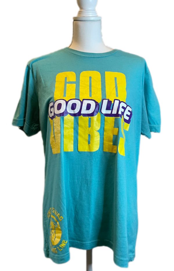 GOD VIBES MULTICOLOR TEE