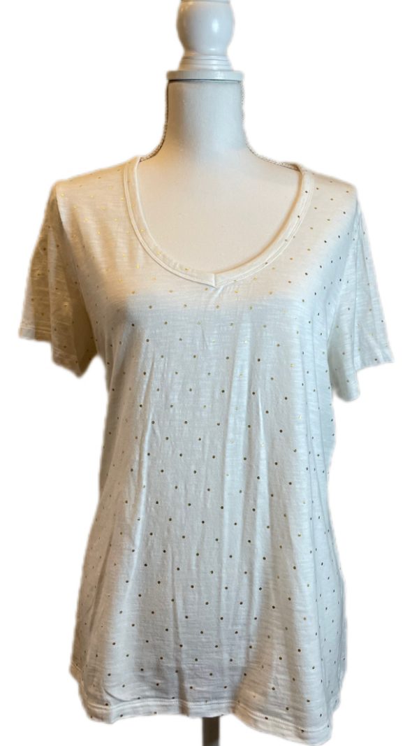 BANANA REPUBLIC POLKA DOT MALIBU TEE